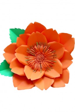 Molde de Flor Naranja gigante