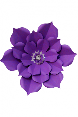 Molde de flor Gigante Violeta