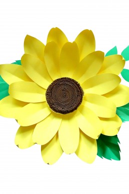 Molde de Girasol Gigante para descargar Gratis