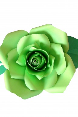 Molde de Rosa Verde Manzana