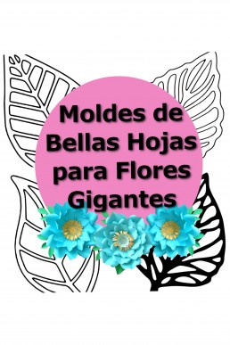 Molde de Bellas Hojas para descargar Gratis