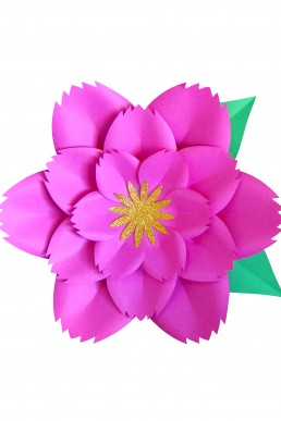 Molde de flor Puntas Pink  para descargar Gratis