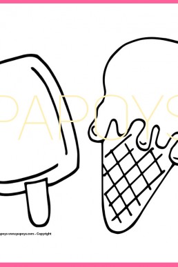 Ice Cream 3 drawing for free download