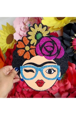 Moldes para Realizar Linda Frida en Caricatura Descarga Gratuita en PDF