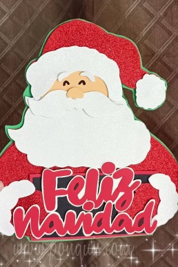 Moldes para Realizar Big santa Decorativo en PDF