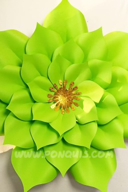 Moldes para realizar flor en papel Cartulina para decoraciones de fiestas y eventos