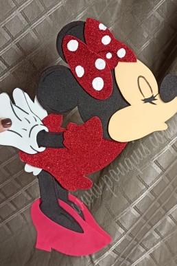 Moldes para realizar Minnie Decorativa que va a jego con Mickey en pdf