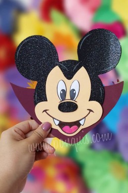 Moldes para realizar Mickey Decorativo de Halloween descarga Gratis en PDF