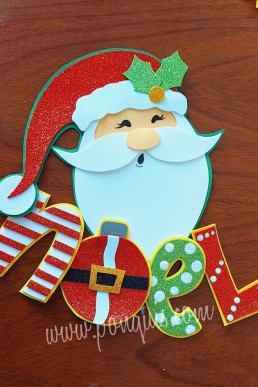 Moldes para realizar Papa Noel decoratvivo con Moldes Gratis en PDF