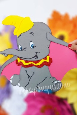 Moldes para realizar Elefante bebe decorativo Descarga Gratis en PDF