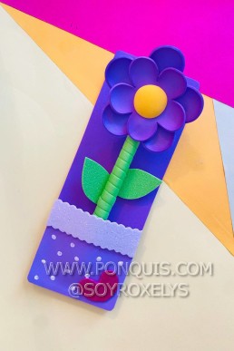 Moldes para decorar lapicero con Flor para Dia de las Madres Descarga gratis en PDF