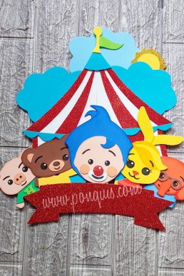 Moldes para hacer personajes de caricatura de circo Descarga GRATIS