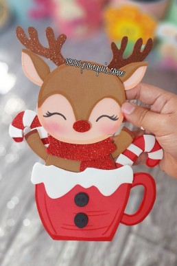 Moldes para hacer aplique decorativo de Navodad Moldes Gratis en PDF