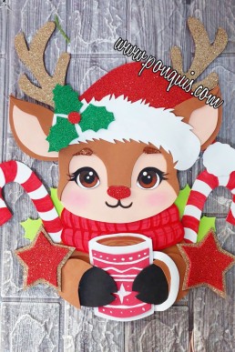 Moldes Gratis en PDF para hacer adorno de renito