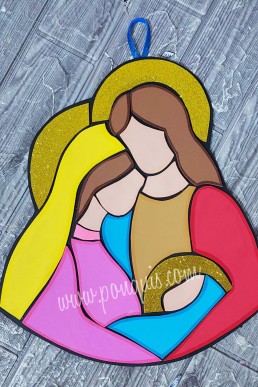 Moldes para hacer Nacimiento de Navidad con Maria niño Jesus y Jose