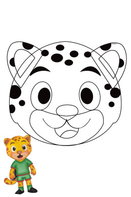 Moldes para hacer Aplique decorativo de Mascota del Mundial 3