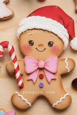 Moldes para hacer linda Galleta de Jengibre decorativa de foami Descarga Gratis