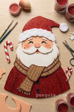 Moldes para hacer manualidades de navidad descarga Gratis en PFG