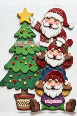 Moldes para hacer torre de Santas Gratis hasta el 18 oct 2026